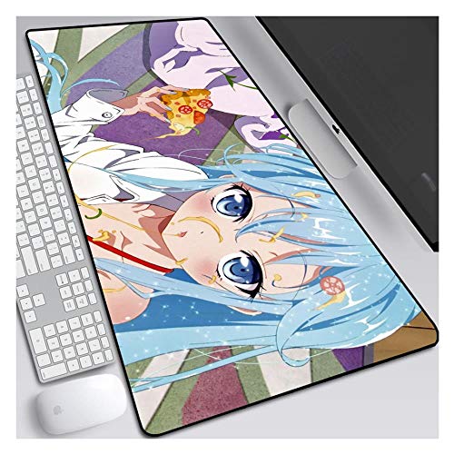 IGIRC Mauspad Das Bürogeschenk des Mädchens Geschwindigkeits-Spiel Mousepad |XXL Mousepad | 900 x 400mm Großformat | 3 mm Dicke Basis | Perfekte Präzision und Geschwindigkeit, K IGIRC Mauspad Das Bürogeschenk des Mädchens Geschwindigkeits-Spiel Mousepad |XXL Mousepad | 900 x 400mm Großformat | 3 mm Dicke Basis | Perfekte Präzision und Geschwindigkeit, K von Hemore