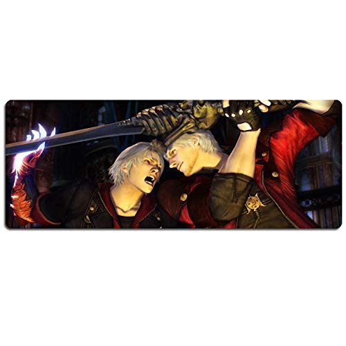 Mauspad DevilMayCry Geschwindigkeits-Spiel Mauspad |XXL Mousepad | 900 x 400mm Großformat | 3 mm Dicke Basis | Perfekte Präzision und Geschwindigkeit, N Mauspad DevilMayCry Geschwindigkeits-Spiel Mauspad |XXL Mousepad | 900 x 400mm Großformat | 3 mm Dicke Basis | Perfekte Präzision und Geschwindigkeit, N von IGIRC
