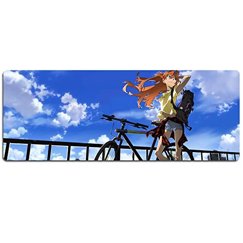 Mauspad Evangelion Anime 900X400Mm Mauspad, Extended XXL Große, Professionelle Gaming-Mauspad Mit 3 Mm Starker Unterseite, Für, B Mauspad Evangelion Anime 900X400Mm Mauspad, Extended XXL Große, Professionelle Gaming-Mauspad Mit 3 Mm Starker Unterseite, Für, B von Hemore