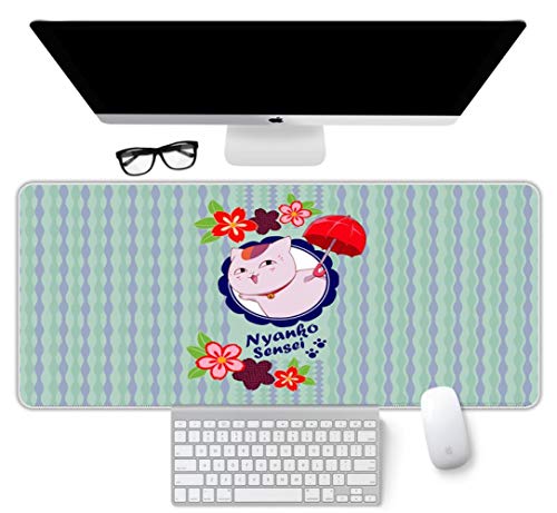 IGIRC Mauspad Freches Katze Geschwindigkeits-Spiel Mauspad |XXL Mousepad | 700 x 300mm Großformat | 2 mm Dicke Basis | Perfekte Präzision und Geschwindigkeit, M von IGIRC