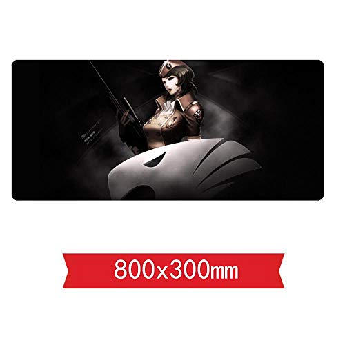 IGIRC Mauspad Geschwindigkeitsschießen Geschwindigkeits-Spiel Mousepad |XXL Mousepad | 800 x 300mm Großformat | 2 mm Dicke Basis | Perfekte Präzision und Geschwindigkeit, H von IGIRC