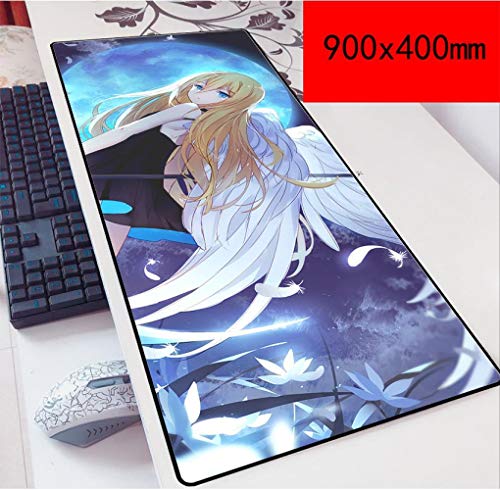 IGIRC Mauspad Killing Angels Speed Gaming Mouse Pad | XXL Mousepad | 900 x 400mm Größe | 3 mm Dicke Basis |Perfekte Präzision und Geschwindigkeit, Q von IGIRC