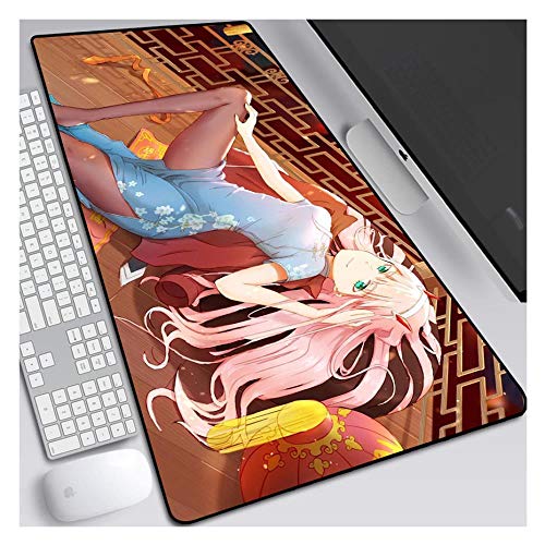 IGIRC Mauspad Liebling im Fran 800X300mm Mauspad, Speed ​​Gaming Mousepad, Erweitertes XXL großes Mousemat mit 3mm starker Basis, für Notebooks, PC, D von IGIRC