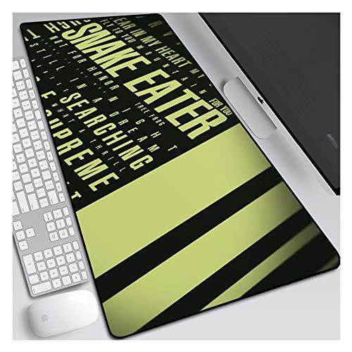 Mauspad Metallgang Geschwindigkeits-Spiel Mauspad |XXL Mousepad | 900 x 400mm Großformat | 3 mm Dicke Basis | Perfekte Präzision und Geschwindigkeit, ich von IGIRC
