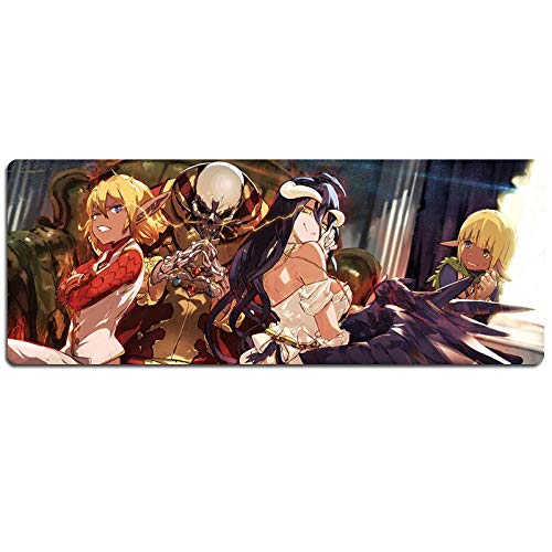 IGIRC Mauspad Overlord Anime 900X400mm Mouse Pad,Extended XXL Large Professional Gaming Mouse Mat with 3mm-Thick Base,for notebooks, PC, C IGIRC Mauspad Overlord Anime 900X400mm Mouse Pad,Extended XXL Large Professional Gaming Mouse Mat with 3mm-Thick Base,for notebooks, PC, C von Hemore