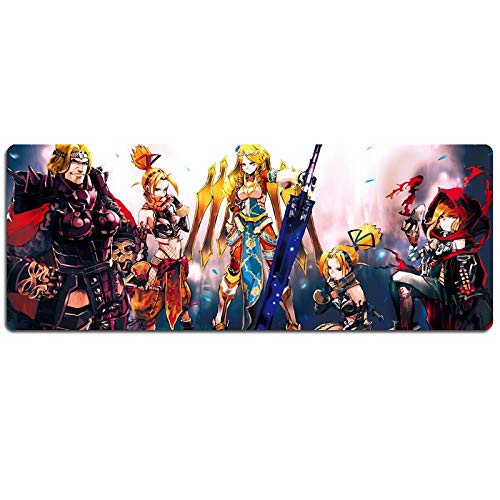 Mauspad Overlord Anime 900X400mm Mouse Pad,Extended XXL Large Professional Gaming Mouse Mat with 3mm-Thick Base,for notebooks, PC, E von Hemore