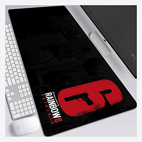IGIRC Rainbow Six Belagerung Mauspad, Speed Gaming Mauspad, Extended XXL große Mausmatte mit 3mm starker Gummi- und Gewebebasis, für Notebooks, PC IGIRC Rainbow Six Belagerung Mauspad, Speed Gaming Mauspad, Extended XXL große Mausmatte mit 3mm starker Gummi- und Gewebebasis, für Notebooks, PC von Hemore