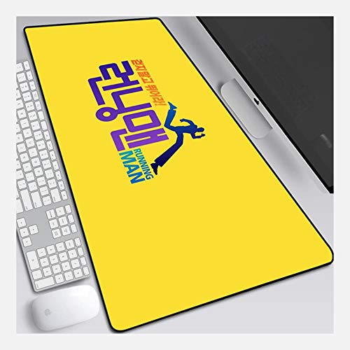 IGIRC Mauspad Running Man 800X300mm Mouse Pad, Perfekte Präzision und Geschwindigkeit Gaming Mouse Mat mit 3mm starker Unterlage, für Notebooks, PC, ich von IGIRC