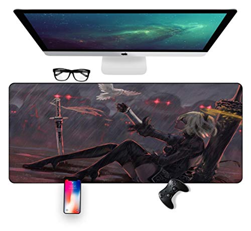 Mauspad, Mechanisches Geschwindigkeits-Spiel der Ära-2b Mauspad |XXL Mousepad | 800 x 400mm Großformat | 3 mm Dicke Basis | Perfekte Präzision und Geschwindigkeit, L Mauspad, Mechanisches Geschwindigkeits-Spiel der Ära-2b Mauspad |XXL Mousepad | 800 x 400mm Großformat | 3 mm Dicke Basis | Perfekte Präzision und Geschwindigkeit, L von Hemore