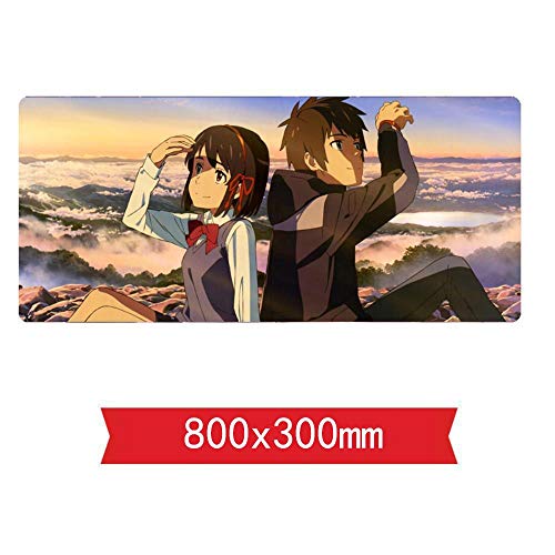 Mauspad,Your Name Speed Gaming Mouse Pad | XXL Mousepad |800 x 300mm Large Size| 3mm-Thick Base | Perfect Precision and Speed, E von IGIRC