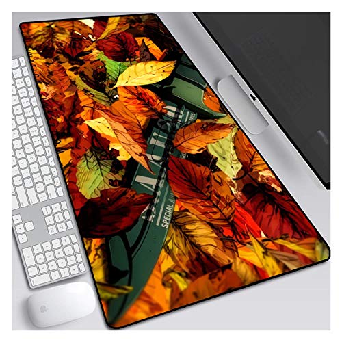 Mauspad 900x400mm extragroße Mausunterlage, Anime Girl Geschenk Gaming Mousepad,rutschfesteGaming-Mausunterlage ausNaturkautschuk mit 3 mm Sperrkante, L von IGIRC