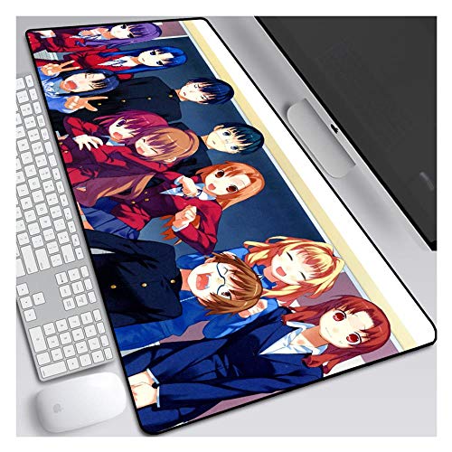 Mauspad Aisaka Taiga Geschwindigkeits-Spiel Mauspad |XXL Mousepad | 800 x 300mm Großformat | 3 mm Dicke Basis | Perfekte Präzision und Geschwindigkeit, M von IGIRC