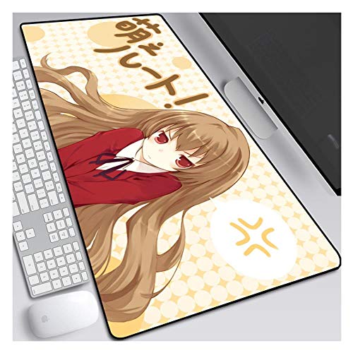 Mauspad Aisaka Taiga Speed Gaming Mauspad, 900X400mm Mauspad, Erweitertes XXL großes Mousemat mit 3mm starker Basis, Perfekte Präzision und Geschwindigkeit, T Mauspad Aisaka Taiga Speed Gaming Mauspad, 900X400mm Mauspad, Erweitertes XXL großes Mousemat mit 3mm starker Basis, Perfekte Präzision und Geschwindigkeit, T von Hemore