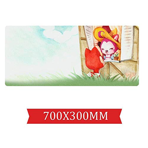 Mauspad Ali-Cartoonfilm Geschwindigkeits-Spiel Mauspad |XXL Mousepad | 700 x 300mm Großformat | 2 mm Dicke Basis | Perfekte Präzision und Geschwindigkeit, B Mauspad Ali-Cartoonfilm Geschwindigkeits-Spiel Mauspad |XXL Mousepad | 700 x 300mm Großformat | 2 mm Dicke Basis | Perfekte Präzision und Geschwindigkeit, B von Hemore