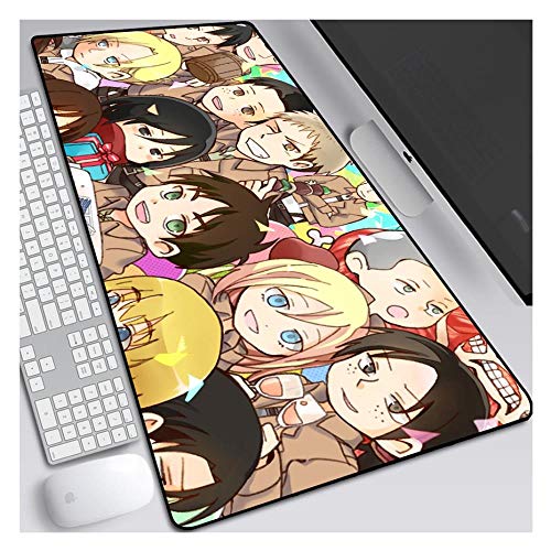 Mauspad Angriff auf Titan Speed Gaming Mauspad |XXL Mousepad | 900 x 400mm Großformat | 3 mm Dicke Basis | Perfekte Präzision und Geschwindigkeit, G Mauspad Angriff auf Titan Speed Gaming Mauspad |XXL Mousepad | 900 x 400mm Großformat | 3 mm Dicke Basis | Perfekte Präzision und Geschwindigkeit, G von IGIRC
