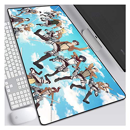 Mauspad Angriff auf Titan Speed Gaming Mauspad |XXL Mousepad | 900 x 400mm Großformat | 3 mm Dicke Basis | Perfekte Präzision und Geschwindigkeit, R Mauspad Angriff auf Titan Speed Gaming Mauspad |XXL Mousepad | 900 x 400mm Großformat | 3 mm Dicke Basis | Perfekte Präzision und Geschwindigkeit, R von IGIRC