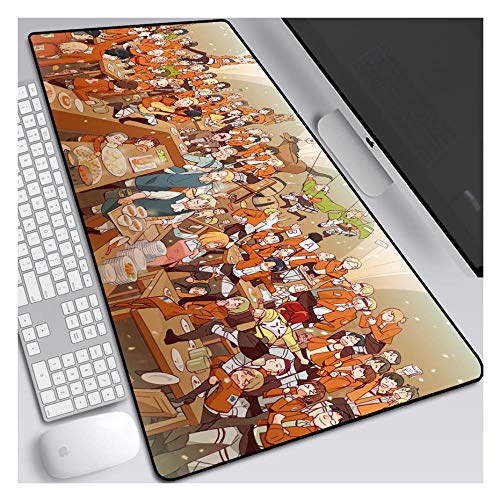 IGIRC Mauspad Angriff auf Titan Speed Gaming Mauspad |XXL Mousepad | 900 x 400mm Großformat | 3 mm Dicke Basis | Perfekte Präzision und Geschwindigkeit, T IGIRC Mauspad Angriff auf Titan Speed Gaming Mauspad |XXL Mousepad | 900 x 400mm Großformat | 3 mm Dicke Basis | Perfekte Präzision und Geschwindigkeit, T von IGIRC