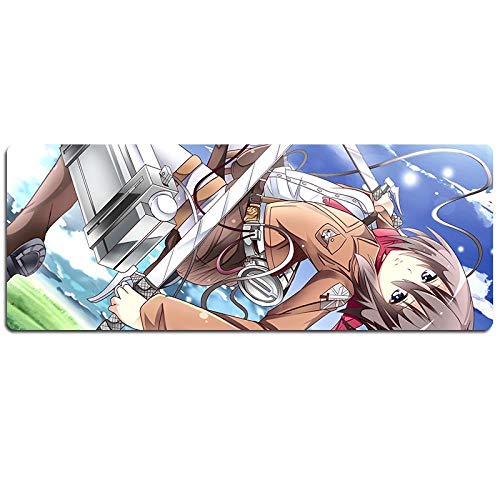 IGIRC Mauspad Angriff auf den Riesen Speed ​​Gaming Mouse Pad | XXL Mousepad | 800 x 300mm Großformat | 2 mm Dicke Basis | Perfekte Präzision und Geschwindigkeit, R von IGIRC