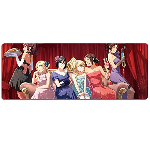 Mauspad Angriff auf den Riesen Speed ​​Gaming Mouse Pad | XXL Mousepad | 900 x 400mm Großformat | 3 mm Dicke Basis | Perfekte Präzision und Geschwindigkeit, K von Hemore