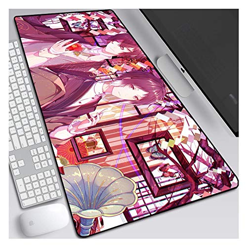 Mauspad Bungo Streunende Hunde Speed Gaming Mauspad, 800X300mm Mauspad, Erweitertes XXL großes Mousemat mit 3mm starker Basis, Perfekte Präzision und Geschwindigkeit, C Mauspad Bungo Streunende Hunde Speed Gaming Mauspad, 800X300mm Mauspad, Erweitertes XXL großes Mousemat mit 3mm starker Basis, Perfekte Präzision und Geschwindigkeit, C von Hemore
