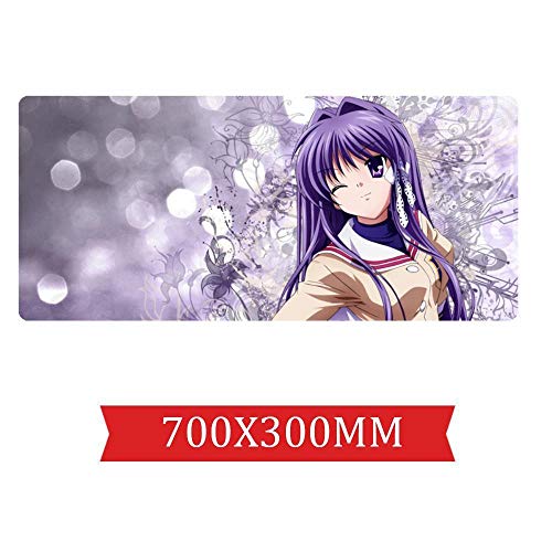 Mauspad Clannad Geschwindigkeits-Spiel Mauspad |XXL Mousepad | 700 x 300mm Großformat | 2 mm Dicke Basis | Perfekte Präzision und Geschwindigkeit, A Mauspad Clannad Geschwindigkeits-Spiel Mauspad |XXL Mousepad | 700 x 300mm Großformat | 2 mm Dicke Basis | Perfekte Präzision und Geschwindigkeit, A von IGIRC