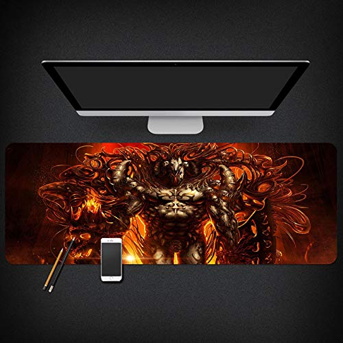 Mauspad Dark Soul Speed Gaming Mauspad |XXL Mousepad | 900 x 400mm Großformat | 3 mm Dicke Basis | Perfekte Präzision und Geschwindigkeit, B Mauspad Dark Soul Speed Gaming Mauspad |XXL Mousepad | 900 x 400mm Großformat | 3 mm Dicke Basis | Perfekte Präzision und Geschwindigkeit, B von Hemore