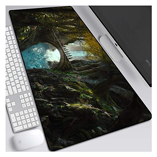 Mauspad Das Hobbit 900X400mm Mauspad, Extended XXL Large Professional Gaming Mouse Mat mit 3mm starker Basis, für Notebooks, PC, M von IGIRC