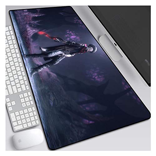 Mauspad Devil May Cry V 800X300mm Mauspad, Speed ​​Gaming Mousepad, Erweitertes XXL großes Mousemat mit 3mm starker Basis, für Notebooks, PC, I von IGIRC