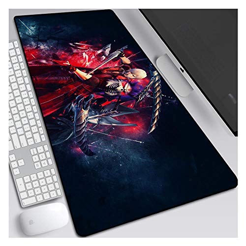 Mauspad Devil May Cry V 800X300mm Mauspad, Speed ​​Gaming Mousepad, Erweitertes XXL großes Mousemat mit 3mm starker Basis, für Notebooks, PC, S von IGIRC