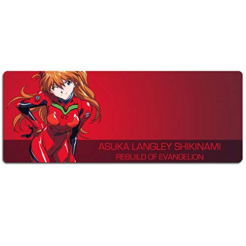 Mauspad Evangelion Anime 900X400Mm Mauspad, Extended XXL Große, Professionelle Gaming-Mauspad Mit 3 Mm Starker Unterseite, Für, F Mauspad Evangelion Anime 900X400Mm Mauspad, Extended XXL Große, Professionelle Gaming-Mauspad Mit 3 Mm Starker Unterseite, Für, F von Hemore