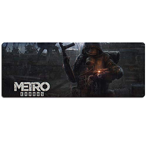 Mauspad MetroExodus Speed ​​Gaming Mauspad, 900X400mm Mousepad, Extended XXL großes Mousemat mit 3mm starker Basis, für Notebooks, PC, F von IGIRC