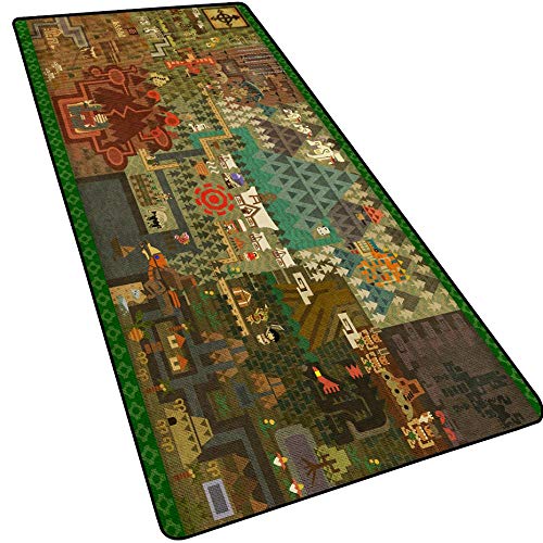 Mauspad Monster Hunter 900X400mm Mauspad, Speed ​​Gaming Mousepad, Erweitertes XXL großes Mousemat mit 3mm starker Basis, für Notebooks, PC, A von IGIRC