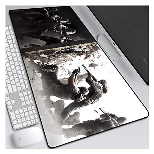 IGIRC Mauspad Rainbow six 900X400mm Mauspad, Speed Gaming Mousepad, Erweitertes XXL großes Mousemat mit 3mm starker Basis, für Notebooks, PC, S IGIRC Mauspad Rainbow six 900X400mm Mauspad, Speed Gaming Mousepad, Erweitertes XXL großes Mousemat mit 3mm starker Basis, für Notebooks, PC, S von IGIRC