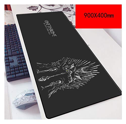 Mauspad Ring Game Speed Gaming Mouse Pad | XXL Mousepad | 900 x 400mm Größe | 3 mm Dicke Basis |Perfekte Präzision und Geschwindigkeit, F von Hemore
