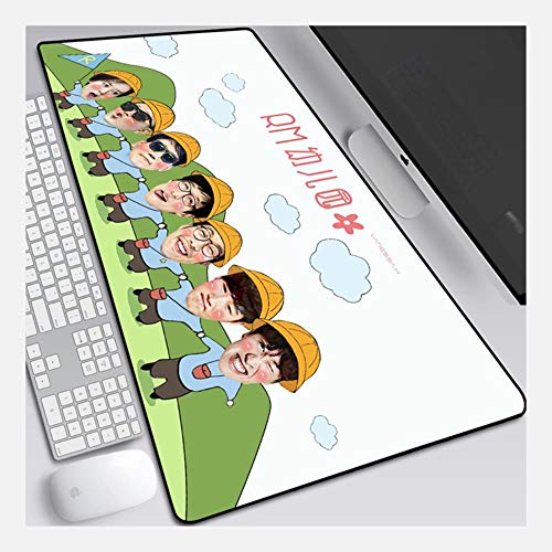 IGIRC Mauspad Running Man 800X300mm Mouse Pad, Perfekte Präzision und Geschwindigkeit Gaming Mouse Mat mit 3 mm starker Unterlage, für Notebooks, PC, E von Hemore