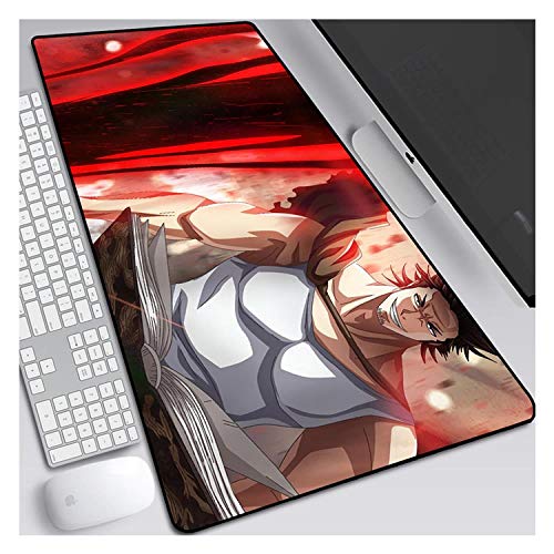 Mauspad Schwarzes Klee-Geschwindigkeits-Spiel Mauspad |XXL Mousepad | 900 x 400mm Großformat | 3 mm Dicke Basis | Perfekte Präzision und Geschwindigkeit, N Mauspad Schwarzes Klee-Geschwindigkeits-Spiel Mauspad |XXL Mousepad | 900 x 400mm Großformat | 3 mm Dicke Basis | Perfekte Präzision und Geschwindigkeit, N von Hemore