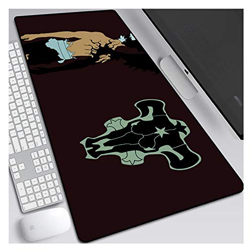 Mauspad Schwarzklee Perfekte wasserdichte Schicht, 800 x 300 mm Mauspad, Gummibeschaffenheit Unterseite, 3 mm Dicke Basis Mousepad, Das Beste Präzisions- und Geschwindigkeitserlebnis, Q Mauspad Schwarzklee Perfekte wasserdichte Schicht, 800 x 300 mm Mauspad, Gummibeschaffenheit Unterseite, 3 mm Dicke Basis Mousepad, Das Beste Präzisions- und Geschwindigkeitserlebnis, Q von Hemore