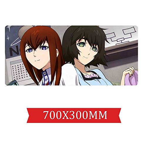 Mauspad Steins Gate Cartoon Speed Gaming Mauspad |XXL Mousepad | 700 x 300mm Großformat | 2 mm Dicke Basis | Perfekte Präzision und Geschwindigkeit, J Mauspad Steins Gate Cartoon Speed Gaming Mauspad |XXL Mousepad | 700 x 300mm Großformat | 2 mm Dicke Basis | Perfekte Präzision und Geschwindigkeit, J von Hemore