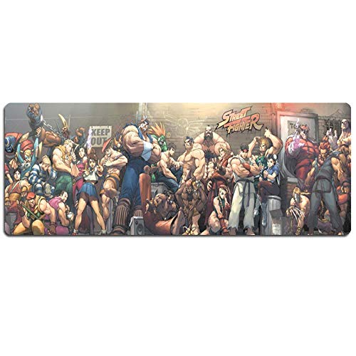 IGIRC Mauspad Street Fighter 800X300mm Mauspad, Speed Gaming Mousepad, Erweitertes XXL großes Mousemat mit 2mm starker Basis, für Notebooks, PC, D IGIRC Mauspad Street Fighter 800X300mm Mauspad, Speed Gaming Mousepad, Erweitertes XXL großes Mousemat mit 2mm starker Basis, für Notebooks, PC, D von Hemore