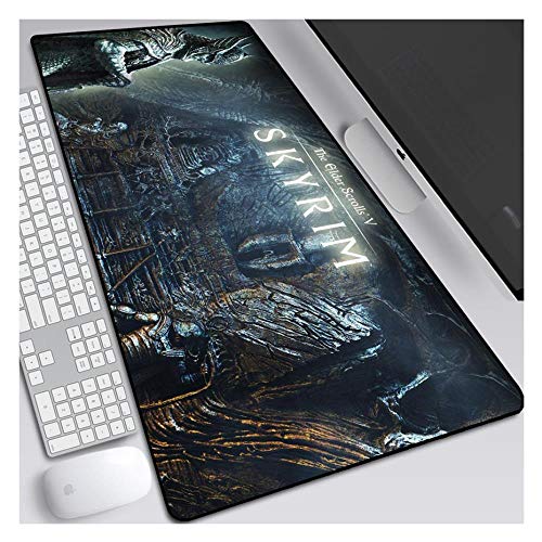 IGIRC Mauspad The Elder Scrolls 800X300mm Mauspad, Extended XXL Large Professional Gaming Mauspad mit 3mm starker Basis, für Notebooks, PC, H IGIRC Mauspad The Elder Scrolls 800X300mm Mauspad, Extended XXL Large Professional Gaming Mauspad mit 3mm starker Basis, für Notebooks, PC, H von IGIRC