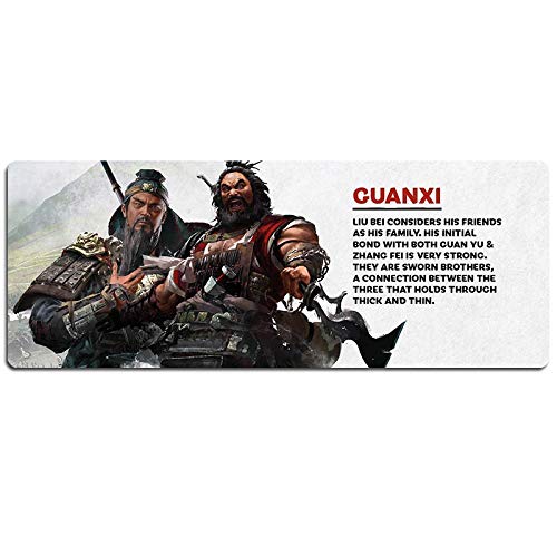 Mauspad TotalWar 800X300mm Mauspad, Speed ​​Gaming Mousepad, Extended XXL großes Mousemat mit 2mm starker Basis, für Notebooks, PC, F von IGIRC