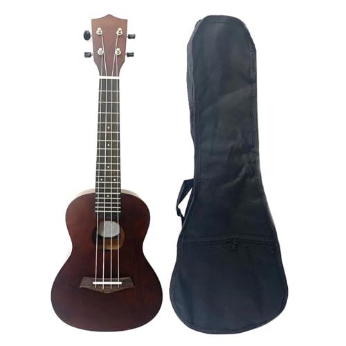 24-Zoll-Ukulele-Gitarre Mit Palisanderkorpus, Saiteninstrument, 4-saitige Ukulele Mit Ukulele-Tasche Ukulele für Anfänger von IHNXIOFEI