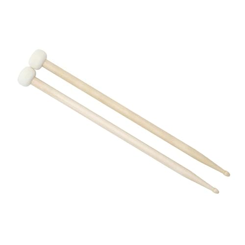 Drumsticks-Set Aus Ahornholz, Professionelle Doppelköpfige Drumsticks Für Anfänger Schlagzeug Sticks Set (Color : G) von IHNXIOFEI