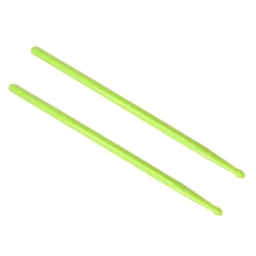 Leuchtende Drumsticks, Fluoreszenz-Nylon-Drumsticks, Die Im Dunkeln Leuchten, Drumsticks, Percussion-Teile Schlagzeug Sticks Set (Color : B) von IHNXIOFEI