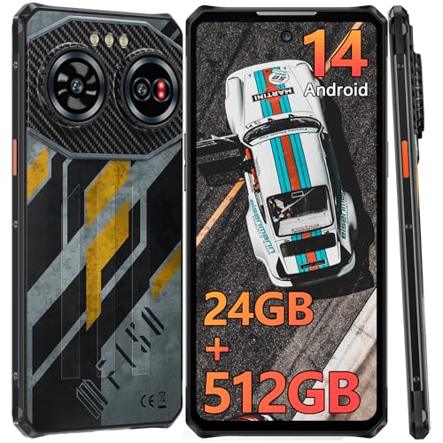 IIIF150 Air 3 Outdoor Smartphone Android 14, 24GB RAM+512GB ROM Outdoor Handy Ohne Vertrag, 100MP+20MP Nachtsicht, 5500mAh/30W Baustellenhandy, 6.6" Bildschirm, IP68 Wasserdicht/NFC/4G Dual SIM/OTG IIIF150 Air 3 Outdoor Smartphone Android 14, 24GB RAM+512GB ROM Outdoor Handy Ohne Vertrag, 100MP+20MP Nachtsicht, 5500mAh/30W Baustellenhandy, 6.6" Bildschirm, IP68 Wasserdicht/NFC/4G Dual SIM/OTG von IIIF150