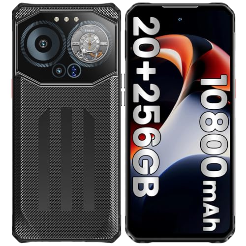 IIIF150 B3 Outdoor Handy Ohne Vertrag, 20(8+12)GB+256GB/1TB, 10800mAh/30W, Android 14 Outdoor Smartphone, 100MP+20MP Nachtsichtkamera, 6.6" Dsiplay & 1.09" Subscreen, IP68 Wasserdicht/Dual SIM 4G/NFC von IIIF150