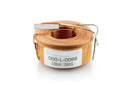 2pcs/lot audio wax Litz wire 7-strand core copper speaker divider inductor coil 15AWG IINKUEYK(0.75MH) von IINKUEYK