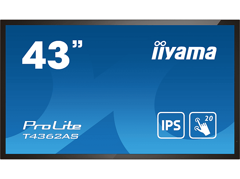 IIYAMA ProLite T4362AS-B1 AOI Whiteboard, Schwarz IIYAMA ProLite T4362AS-B1 AOI Whiteboard, Schwarz von IIYAMA