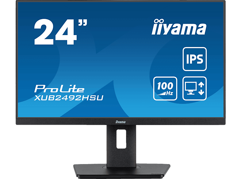IIYAMA ProLite XUB2492HSU-B6 27 Zoll Full-HD Business Monitor (0,4 ms Reaktionszeit, 100 Hz) von IIYAMA