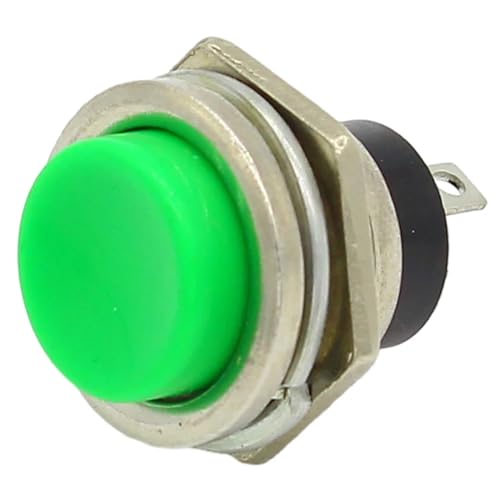 18-teiliger 16-mm-Drucktastenschalter (Color : Green) von IJEKINNE